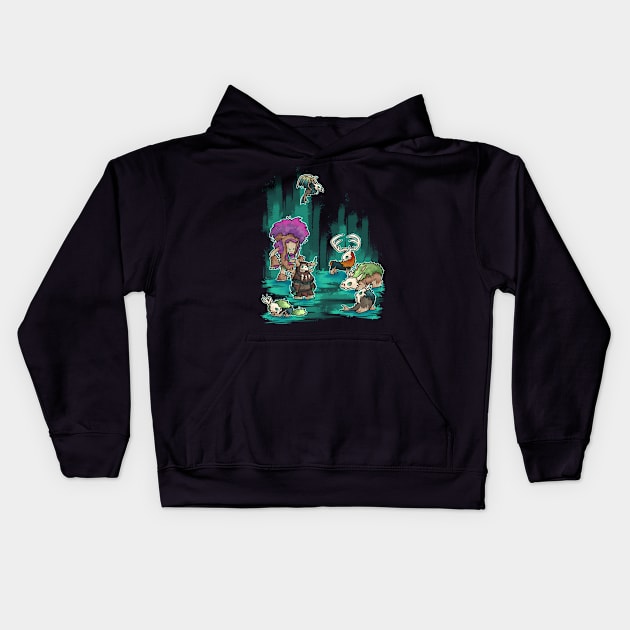 Druid party kul tiran Kids Hoodie by ArryDesign